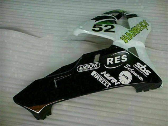 Carénage Honda CBR 600 RR 2003-2004 - Vert Blanc Noir Carénage Honda CBR 600 RR 2003-2004 - Vert Blanc Noir