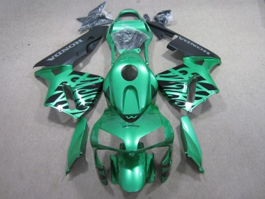 Carénage Honda CBR 600 RR 2003-2004 - Vert Noir