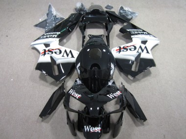 Carénage Honda CBR 600 RR 2003-2004 - West Blanc Noir