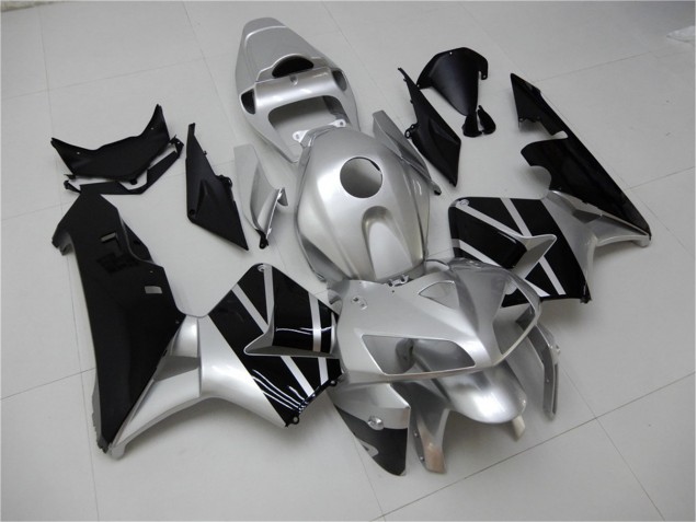 Carénage Honda CBR 600 RR 2005-2006 - Argent Noir Carénage Honda CBR 600 RR 2005-2006 - Argent Noir