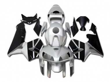 Carénage Honda CBR 600 RR 2005-2006 - Argent Noir
