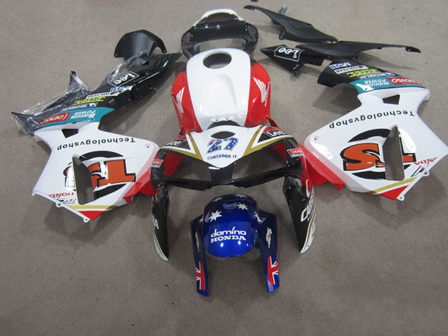 Carénage Honda CBR 600 RR 2005-2006 - Blanc Bleu 27 Carénage Honda CBR 600 RR 2005-2006 - Blanc Bleu 27