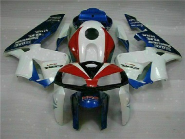 Carénage Honda CBR 600 RR 2005-2006 - Blanc Bleu