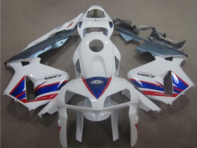 Carénage Honda CBR 600 RR 2005-2006 - Blanc Bleu Rouge Carénage Honda CBR 600 RR 2005-2006 - Blanc Bleu Rouge