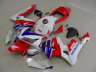 Carénage Honda CBR 600 RR 2005-2006 - Blanc Bleu Rouge Motul HRC