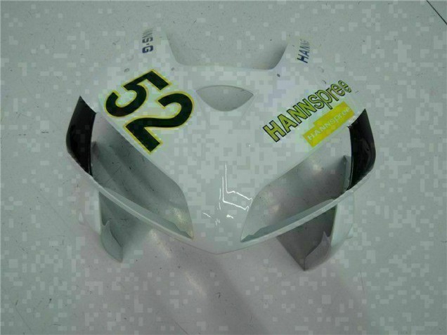 Carénage Honda CBR 600 RR 2005-2006 - Blanc Jaune Vert 52 Carénage Honda CBR 600 RR 2005-2006 - Blanc Jaune Vert 52