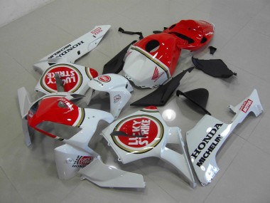 Carénage Honda CBR 600 RR 2005-2006 - Blanc Nacré Lucky Strike