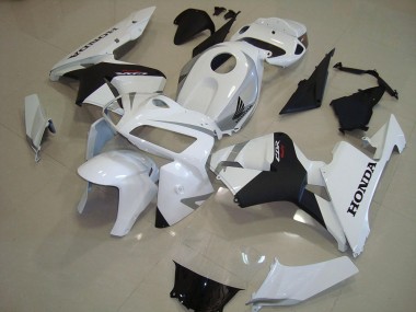Carénage Honda CBR 600 RR 2005-2006 - Blanc Nacré Noir Mat