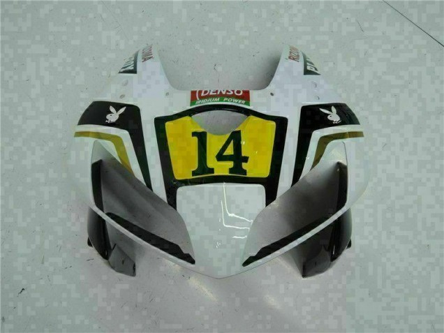 Carénage Honda CBR 600 RR 2005-2006 - Blanc Playboy 14 Carénage Honda CBR 600 RR 2005-2006 - Blanc Playboy 14