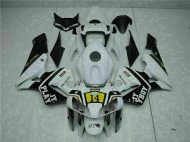 Carénage Honda CBR 600 RR 2005-2006 - Blanc Playboy 14