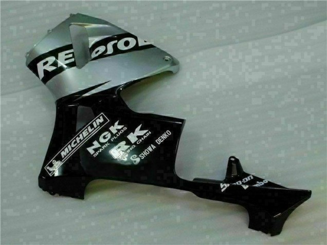 Carénage Honda CBR 600 RR 2005-2006 - Noir Argent Repsol Carénage Honda CBR 600 RR 2005-2006 - Noir Argent Repsol