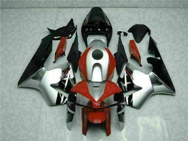 Carénage Honda CBR 600 RR 2005-2006 - Noir Argent Rouge Carénage Honda CBR 600 RR 2005-2006 - Noir Argent Rouge