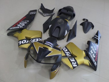 Carénage Honda CBR 600 RR 2005-2006 - Noir Or Repsol