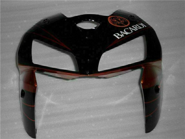 Carénage Honda CBR 600 RR 2005-2006 - Noir Orange BACARDI Carénage Honda CBR 600 RR 2005-2006 - Noir Orange BACARDI