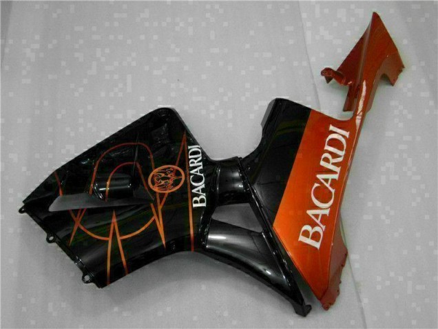 Carénage Honda CBR 600 RR 2005-2006 - Noir Orange BACARDI Carénage Honda CBR 600 RR 2005-2006 - Noir Orange BACARDI