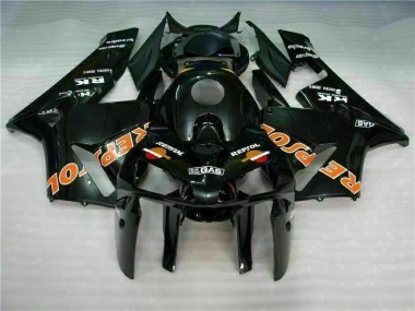 Carénage Honda CBR 600 RR 2005-2006 - Noir Repsol