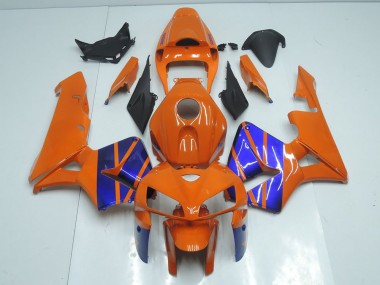 Carénage Honda CBR 600 RR 2005-2006 - Orange Bleu
