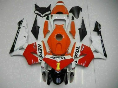 Carénage Honda CBR 600 RR 2005-2006 - Orange Repsol