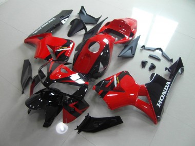 Carénage Honda CBR 600 RR 2005-2006 - Rouge Noir