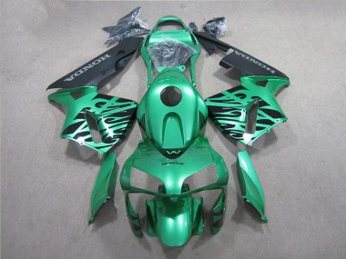 Carénage Honda CBR 600 RR 2005-2006 - Vert Noir