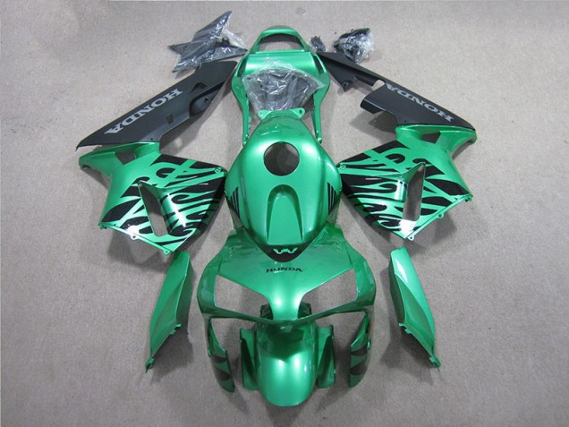Carénage Honda CBR 600 RR 2005-2006 - Vert Noir Carénage Honda CBR 600 RR 2005-2006 - Vert Noir