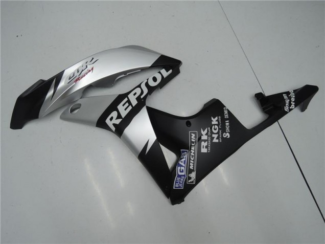 Carénage Honda CBR 600 RR 2007-2008 - Argent Repsol Noir