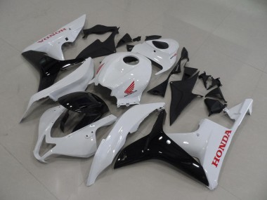 Carénage Honda CBR 600 RR 2007-2008 - Blanc Noir