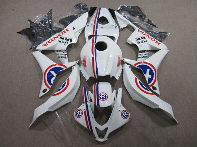 Carénage Honda CBR 600 RR 2007-2008 - Blanc R