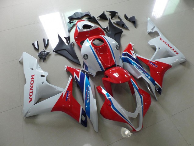 Carénage Honda CBR 600 RR 2007-2008 - Blanc Rouge Bleu HRC Carénage Honda CBR 600 RR 2007-2008 - Blanc Rouge Bleu HRC