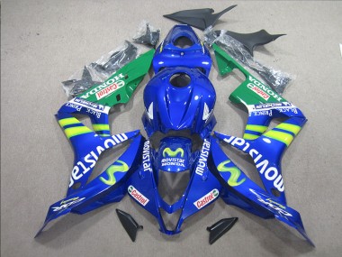 Carénage Honda CBR 600 RR 2007-2008 - Bleu Blanc Movistar