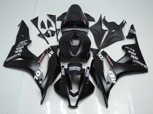 Carénage Honda CBR 600 RR 2007-2008 - Noir Mat Repsol Carénage Honda CBR 600 RR 2007-2008 - Noir Mat Repsol
