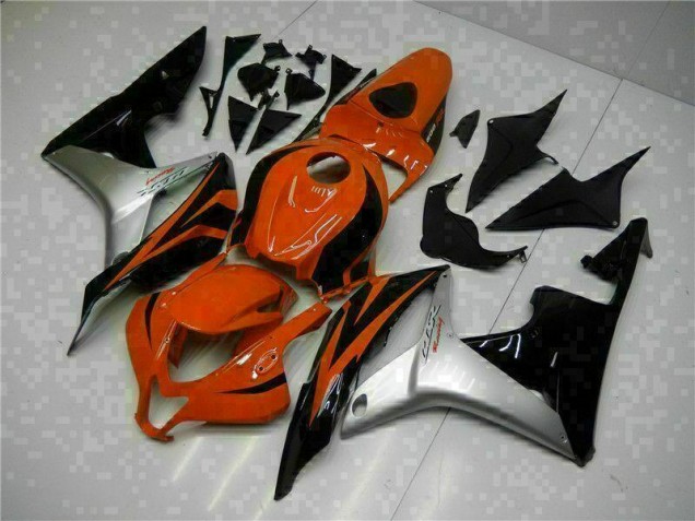 Carénage Honda CBR 600 RR 2007-2008 - Noir Rouge Argent Carénage Honda CBR 600 RR 2007-2008 - Noir Rouge Argent