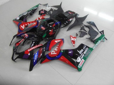 Carénage Honda CBR 600 RR 2007-2008 - Noir Rouge Pata