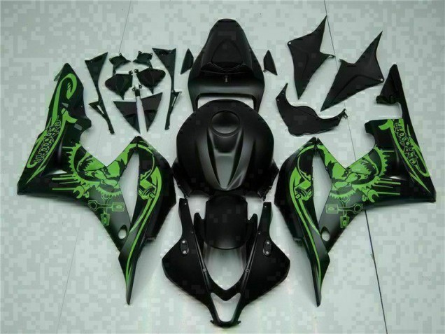 Carénage Honda CBR 600 RR 2007-2008 - Noir Vert Carénage Honda CBR 600 RR 2007-2008 - Noir Vert