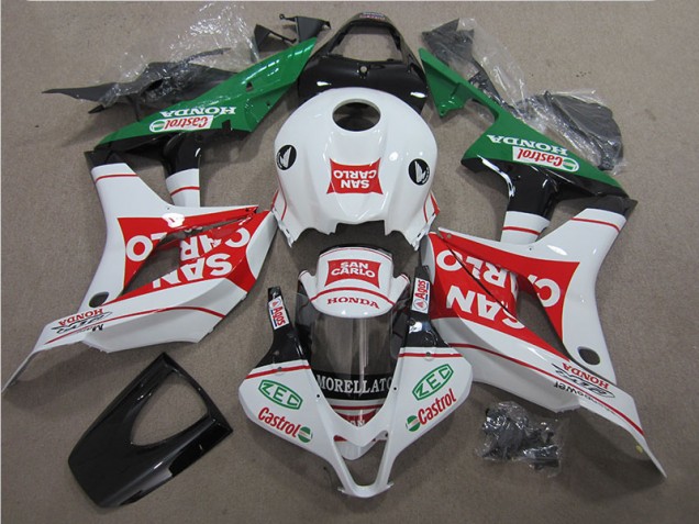 Carénage Honda CBR 600 RR 2007-2008 - Rouge Blanc San Carlo Carénage Honda CBR 600 RR 2007-2008 - Rouge Blanc San Carlo