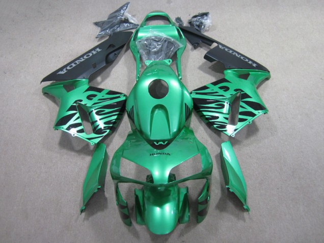 Carénage Honda CBR 600 RR 2007-2008 - Vert Noir Carénage Honda CBR 600 RR 2007-2008 - Vert Noir