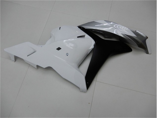 Carénage Honda CBR 600 RR 2009-2012 - Blanc Argent Noir Carénage Honda CBR 600 RR 2009-2012 - Blanc Argent Noir