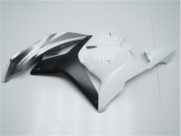 Carénage Honda CBR 600 RR 2009-2012 - Blanc Argent Noir Carénage Honda CBR 600 RR 2009-2012 - Blanc Argent Noir