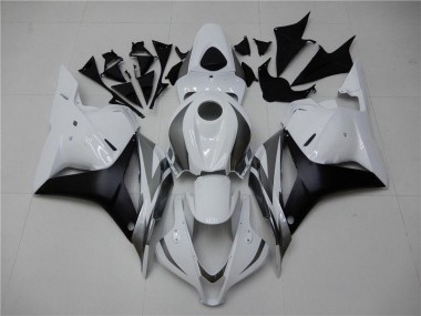 Carénage Honda CBR 600 RR 2009-2012 - Blanc Argent Noir