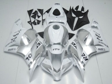 Carénage Honda CBR 600 RR 2009-2012 - Blanc Argent Repsol