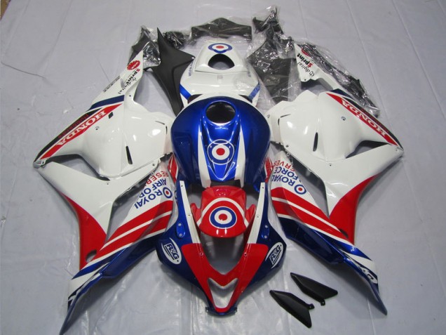 Carénage Honda CBR 600 RR 2009-2012 - Blanc Bleu Rouge Carénage Honda CBR 600 RR 2009-2012 - Blanc Bleu Rouge