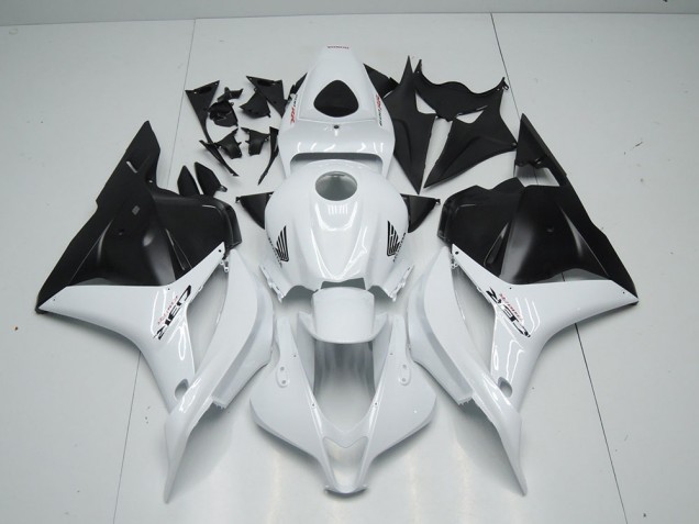 Carénage Honda CBR 600 RR 2009-2012 - Blanc Noir Mat Carénage Honda CBR 600 RR 2009-2012 - Blanc Noir Mat