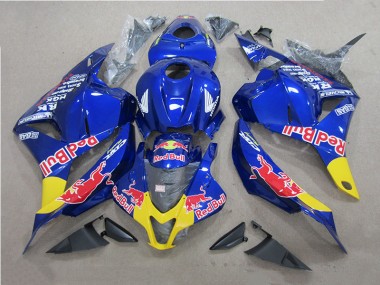 Carénage Honda CBR 600 RR 2009-2012 - Bleu Red Bull