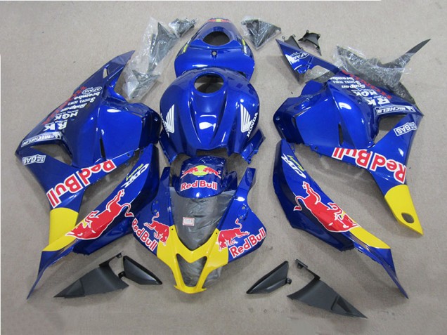 Carénage Honda CBR 600 RR 2009-2012 - Bleu Red Bull Carénage Honda CBR 600 RR 2009-2012 - Bleu Red Bull