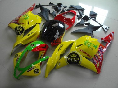 Carénage Honda CBR 600 RR 2009-2012 - Jaune Corona Extra