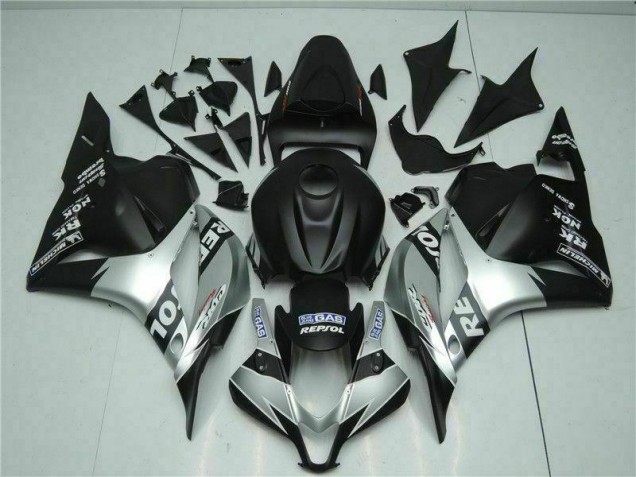 Carénage Honda CBR 600 RR 2009-2012 - Noir Argent Repsol Carénage Honda CBR 600 RR 2009-2012 - Noir Argent Repsol