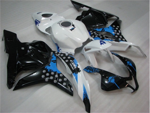 Carénage Honda CBR 600 RR 2009-2012 - Noir Blanc Bleu Carénage Honda CBR 600 RR 2009-2012 - Noir Blanc Bleu