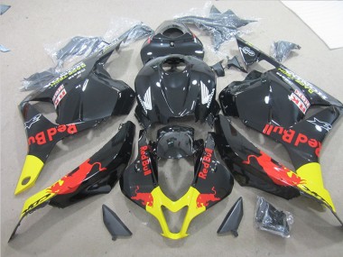 Carénage Honda CBR 600 RR 2009-2012 - Noir Jaune Red Bull