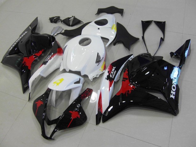 Carénage Honda CBR 600 RR 2009-2012 - Noir Rouge Blanc Carénage Honda CBR 600 RR 2009-2012 - Noir Rouge Blanc