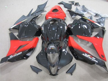 Carénage Honda CBR 600 RR 2009-2012 - Noir Rouge